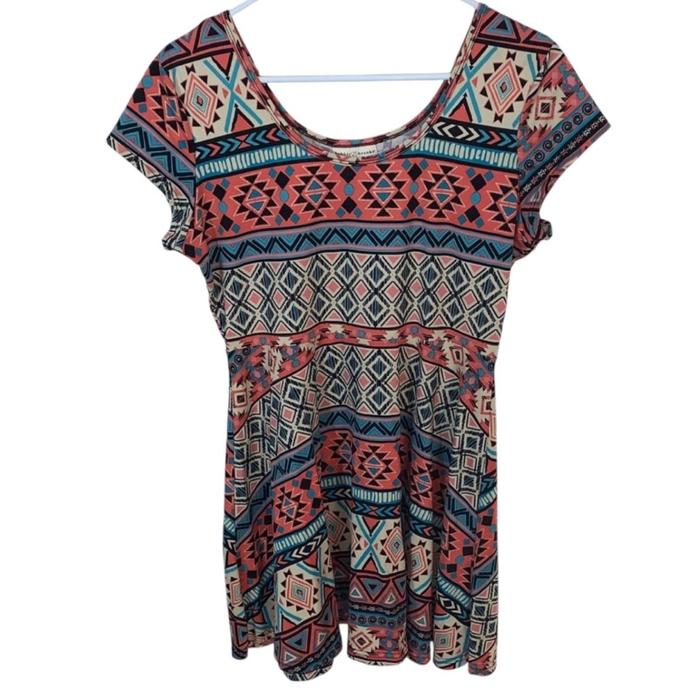 Bobble Brooks Geometric dress